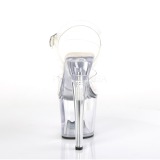 Transparent 18 cm Pleaser RADIANT-708 Platform High Heels Shoes