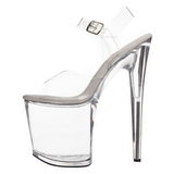 Transparent 20 cm FLAMINGO-808 High Heels Acrylic Platform