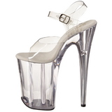 Transparent 23 cm Pleaser INFINITY-908 High Heels Platform