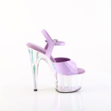 Transparent platform 18 cm ADORE-709HT Lavender sandals heels shoes