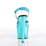 Turquoise 18 cm ADORE-709HGCH Hologram plateau hoge hakken