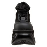 Vegan 10,5 cm BOXER-01 demoniacult schoenen - unisex plateauschoenen