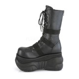 Vegan 10 cm BOXER-230 demoniacult boots - unisex cyberpunk boots