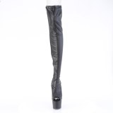 Vegan 18 cm ADORE-3011 open teen overknee laarzen met hak