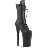 Vegan 25,5 cm BEYOND-1050WR extrem platform high heels ankle boots