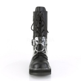 Vegan 3 cm LILITH-271 demonia ankle boots platform