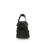 Vegan 6,5 cm Demonia FUNN-12 lolita platform sandals