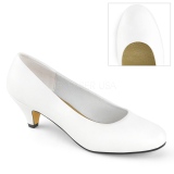 Vegan 6 cm FEFE-01 pumps for mens and drag queens in white