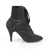 Vegan zwart 10 cm DREAM-1022 Mannen ankle boots high heels