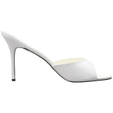 White 10 cm CLASSIQUE-01 womens mules shoes