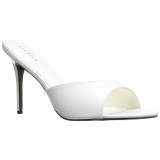 White 10 cm CLASSIQUE-01 womens mules shoes