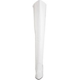 White Shiny 13 cm SEDUCE-3010 Thigh High Boots for Men