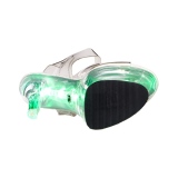 Wit 18 cm FLASHDANCE-708 LED gloeilamp stripper sandalen paaldans schoenen