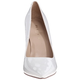 Wit Lak 10 cm CLASSIQUE-20 Hoge Hakken Pumps voor Heren