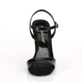 Zwart 11,5 cm GALA-09 fabulicious naaldhak sandalen