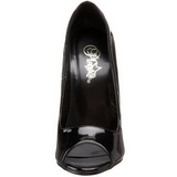 Zwart 15 cm DOMINA-212 damesschoenen met hoge hak
