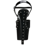 Zwart 18 cm Pleaser ADORE-709LS Hoge Hakken Plateau