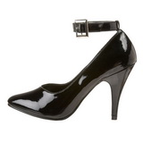 Zwart Lak 10,5 cm DREAM-431 Dames pumps met lage hak