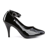 Zwart Lak 10,5 cm DREAM-431 Pumps Hoge Hakken voor Mannen