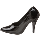 Zwart Lak 10 cm DREAM-420 hoge hakken pumps klassiek