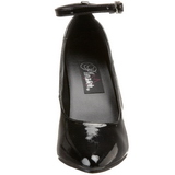 Zwart Lak 10 cm VANITY-431 Dames pumps met lage hak