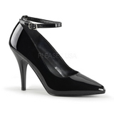 Zwart Lak 10 cm VANITY-431 Dames pumps met lage hak