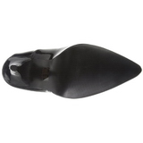 Zwart Lak 13 cm SEDUCE-420 Hoge Hakken Pumps voor Heren