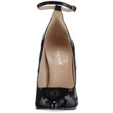 Zwart Lak 13 cm SEXY-23 Klassieke Pumps met Hakken