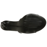 Zwart Lakleer 10 cm CLASSIQUE-01 grote maten mules schoenen