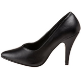 Zwart Mat 10 cm DREAM-420 Hoge Hakken Pumps voor Heren