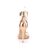 gold rose 13 cm AMUSE-10 transvestite shoes